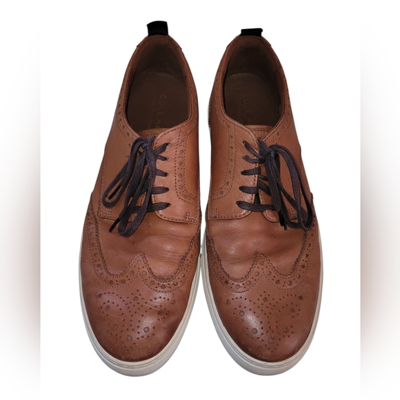 Cole Haan Other - COLE HAAN Size 12 M Grand Winslow Wingtip Oxford Sneakers Shoes C35600 Mens